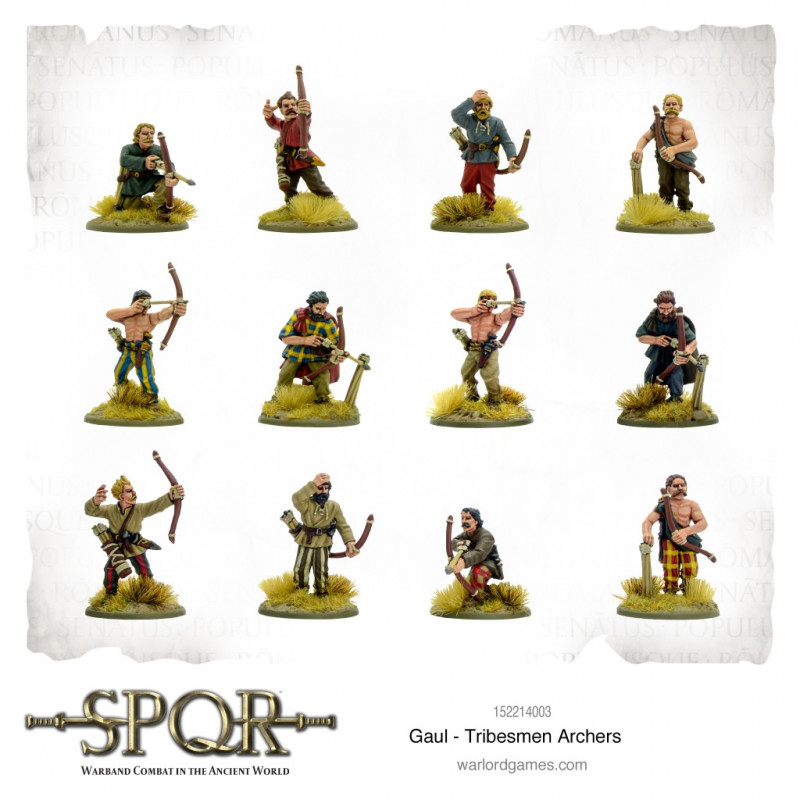 Warlord Games® Hail Caesar - Gaul Tribesmen Archers