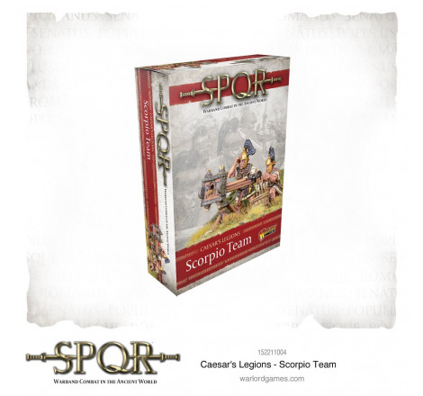 Warlord Games® Hail Caesar - Caesar's Legions Scorpio Teams