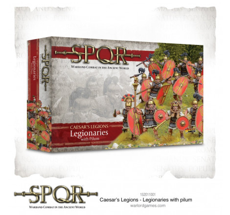 Warlord Games® Hail Caesar - Caesar's Legions Legionaries avec javelots