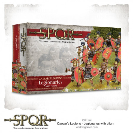 Warlord Games® Hail Caesar - Caesar's Legions Legionaries avec javelots