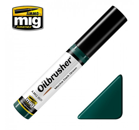 Oilbrusher Mecha dark green Ammo AMIG3531