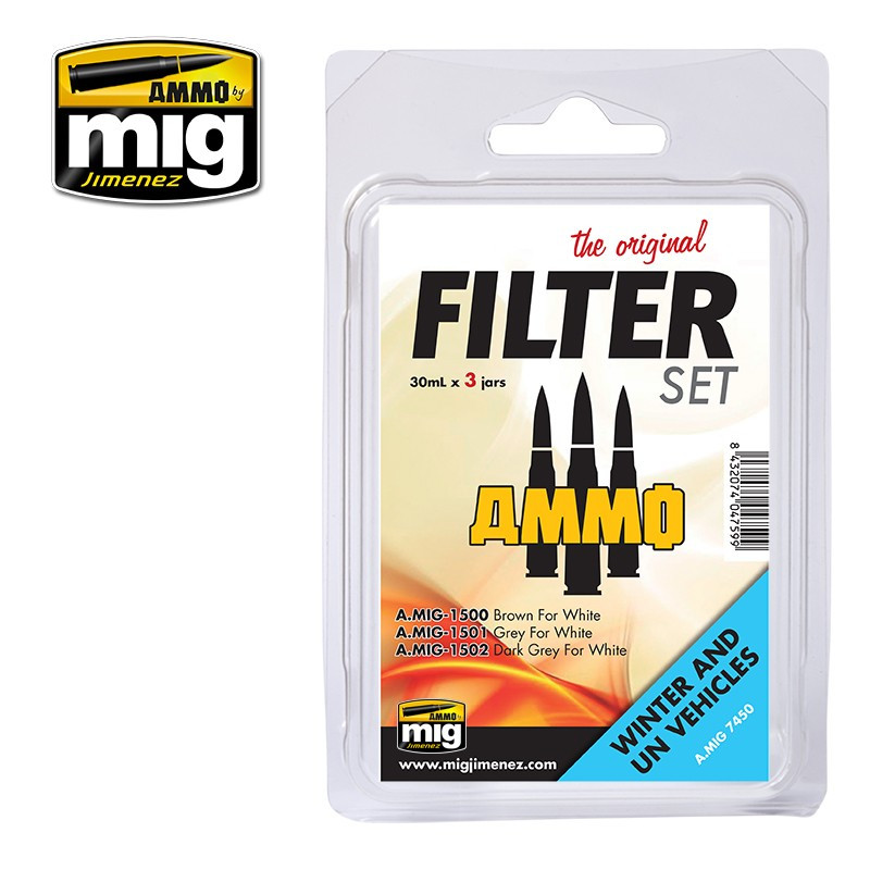 Ammo® Set filtre véhicule en hiver / ONU A.MIG-7450