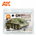 AK® Set Weathering Chipping Essentials référence AK138