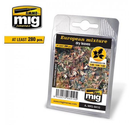 Mix de feuilles mortes européennes Ammo A.MIG-8410