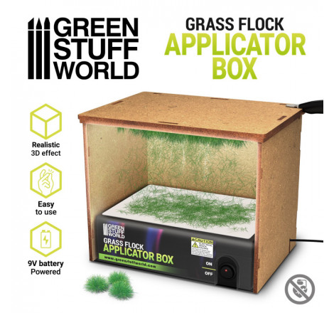 Green Stuff World® Grass Flock Applicator Box