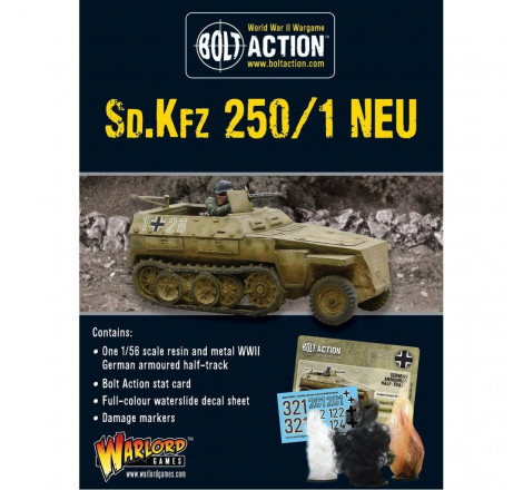 Bolt Action - German - Sd.Kfz 250/1 Neu Half-Track 402412009