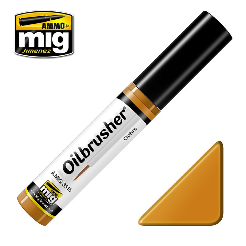 Ammo® Oilbrusher Ocre (Ochre) - A.MIG-3515