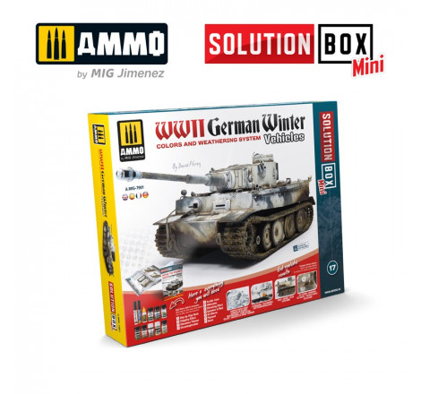 Ammo® Solution Box Mini WW2 German Winter Vehicles A.MIG-7901