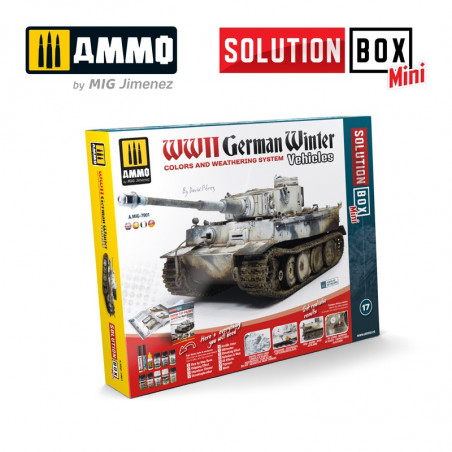 Ammo® Solution Box Mini WW2 German Winter Vehicles A.MIG-7901