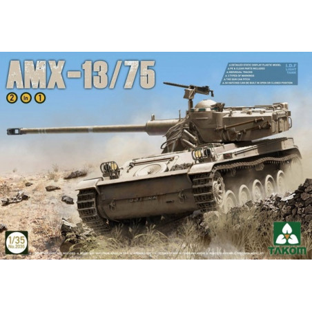 Takom® Maquette militaire AMX-13/75 1:35
