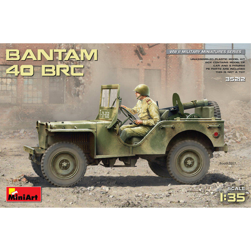 MiniArt® Jeep Bantam 40 BRC 1:35 référence 35212