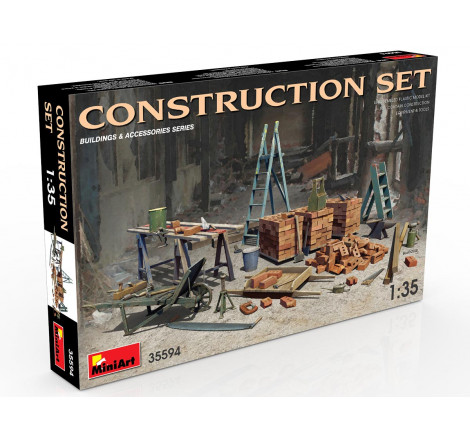 MiniArt® Set de construction bâtiment WW2 1:35 référence 35594