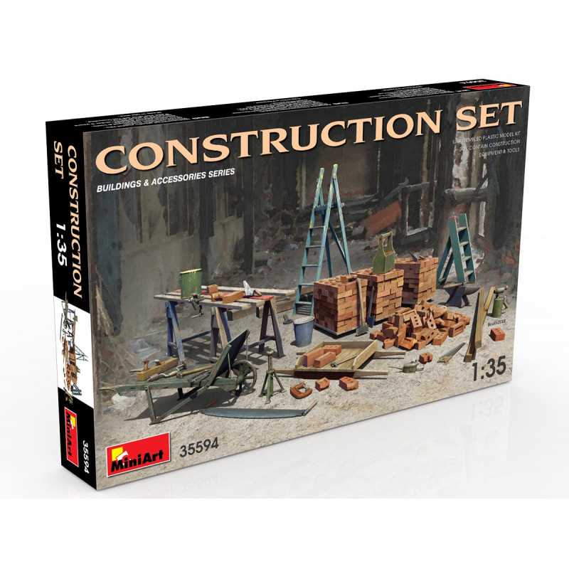 MiniArt® Set de construction bâtiment WW2 1:35 référence 35594