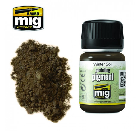 Ammo® Pigment Winter soil référence A.MIG-3029