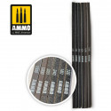 Ammo® Limes (x6) Contour sanding Stick A.MIG-8568
