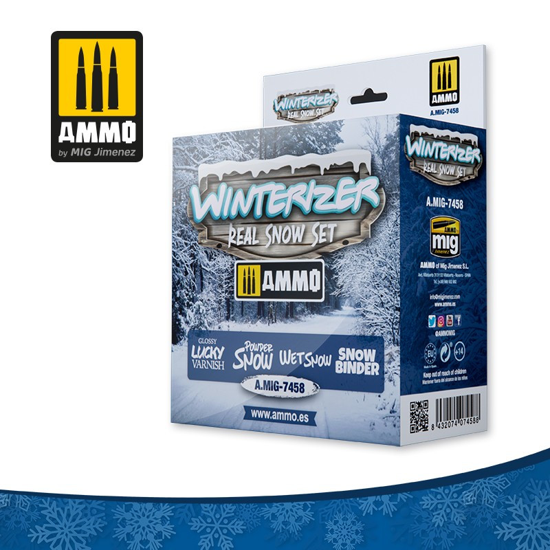 Ammo® Set hiver neige A.MIG-7458