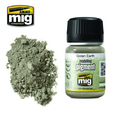 Ammo® Pigment Golan earth référence A.MIG-3026