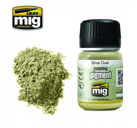 Ammo® Pigment Sinai Dust référence A.MIG-3023