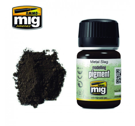 Ammo® Pigment Metal slag A.MIG-3020