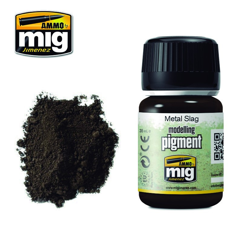 Ammo® Pigment Metal slag A.MIG-3020