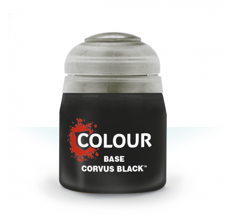 Peinture Citadel Base Corvus Black