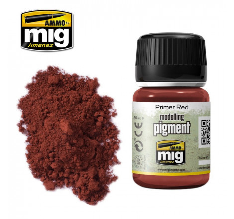 Ammo® Pigment Primer Red référence A.MIG-3017