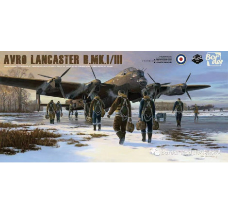 Border® Avro Lancaster B.MKI/II intérieur complet 1:32