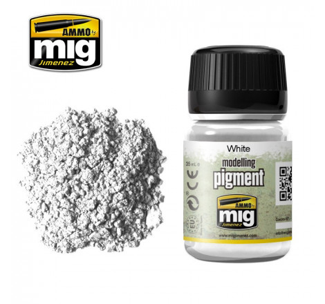 Ammo® Pigment White référence A.MIG-3016