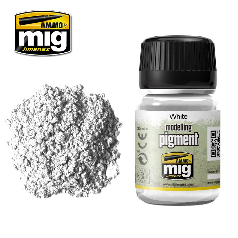 Ammo® Pigment White référence A.MIG-3016