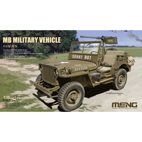Meng® maquette militaire Jeep MB 1:35