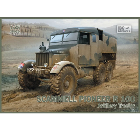 IBG Models® maquette militaire camion Scammell Pioneer R100 tracteur d'artillerie 1:35 référence 35030