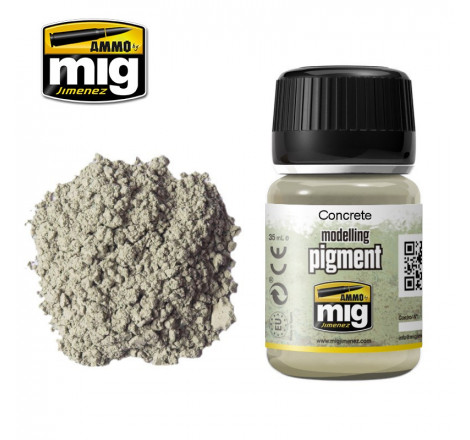 Ammo® Pigment Concrete (béton) référence A.MIG-3010