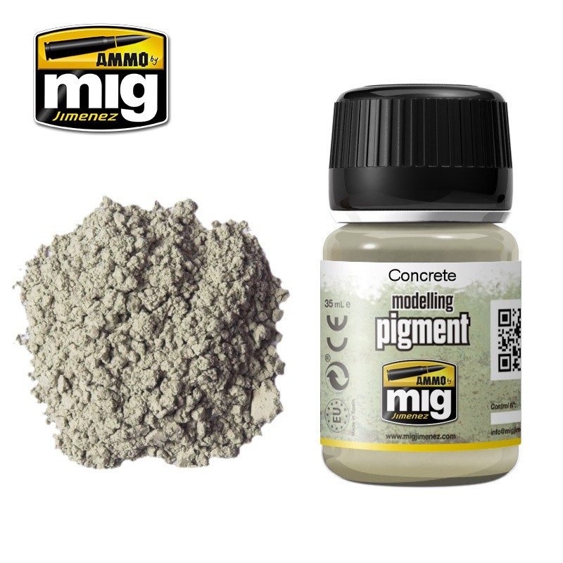 Ammo® Pigment Concrete (béton) référence A.MIG-3010
