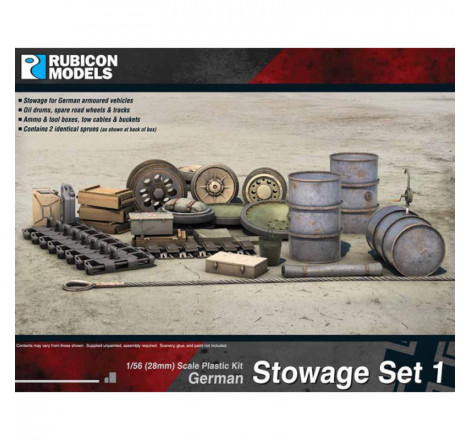 Rubicon Models® matériels allemand (set 1) 1:56