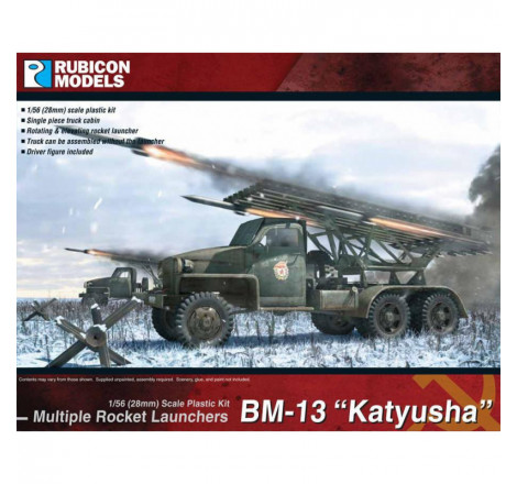 Rubicon Models® maquette BM-13 "Katyusha" 1:56