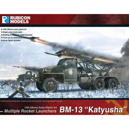 Rubicon Models® maquette BM-13 "Katyusha" 1:56