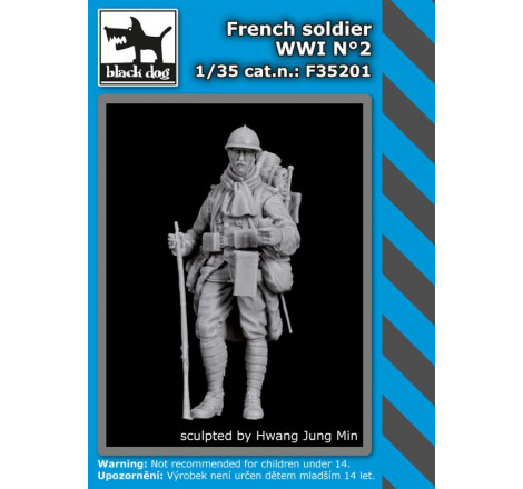 Black Dog® Soldat français WW1 (n°2) 1:35