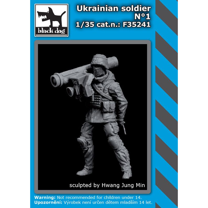 Black Dog® Soldat Ukrainien (N°1) 1:35 F35241