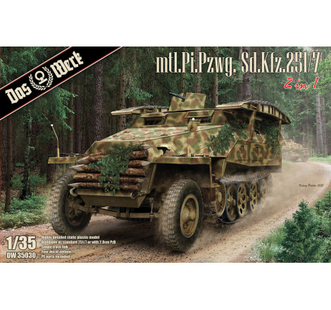 Das Werk® mtl.Pi.Pzwg. Sd.Kfz.251/7 1:35 référence DW35030