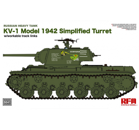 Ryefield Model® KV-1 (1942) tourelle simplifiée 1:35