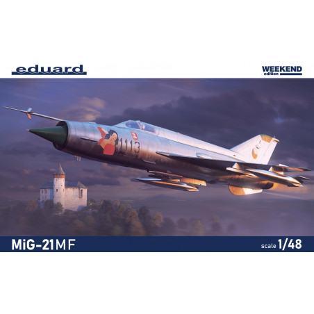 eduard® maquette avion MIG-21MF (weekend edition) 1:48 référence 84177
