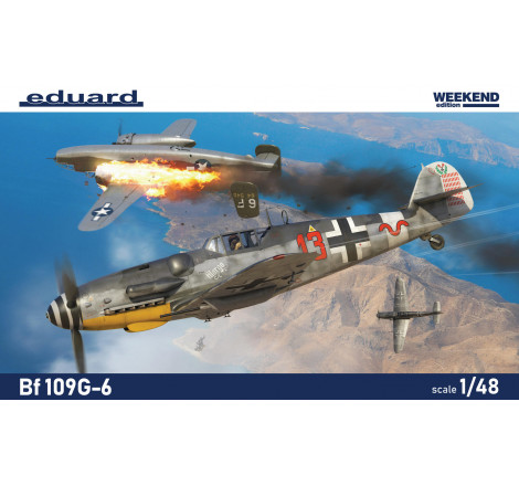 eduard® maquette avion Bf 109G-6 (weekend edition) 1:48 référence 84173