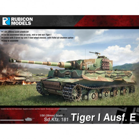 Rubicon Models® maquette Tigre Ausf.E 1:56