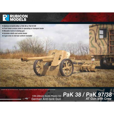 Rubicon Models® maquette canon allemand PAK 38 / Pak 97/38 1:56