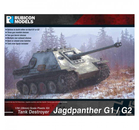 Rubicon Models® maquette Jagdpanther G1/G2 1:56 référence 280064