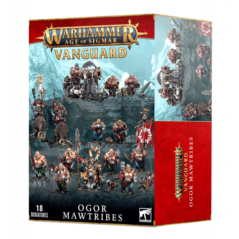 Avant-garde : Hordegueules Ogors Warhammer Age of Sigmar