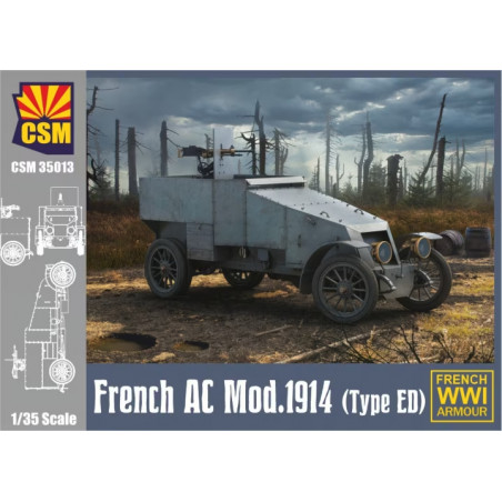 CSM® French AC Modèle 1914 (type ED) 1:35