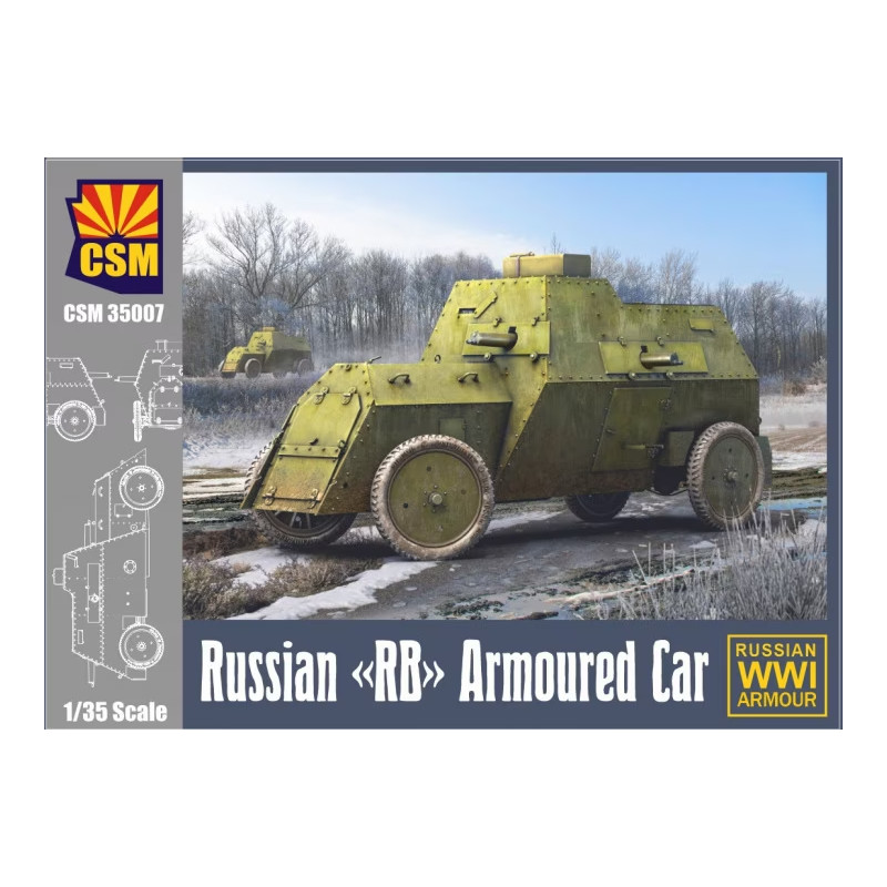 CSM® Russian "RB" Armoured Car 1:35