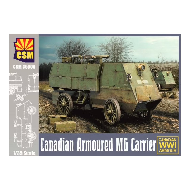 CSM® Canadian Armoured MG Carrier 1:35