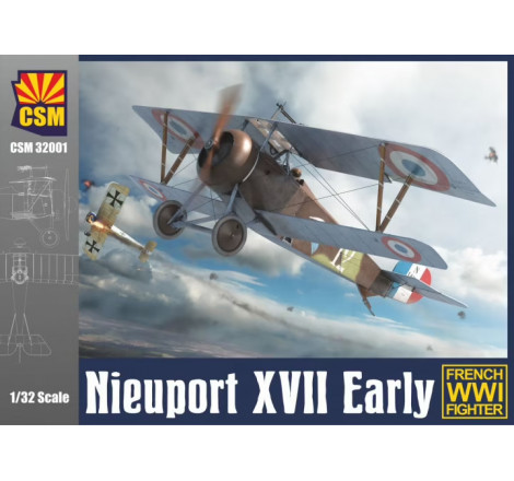 CSM® Nieuport XVII (early) 1:32 référence CSM32001